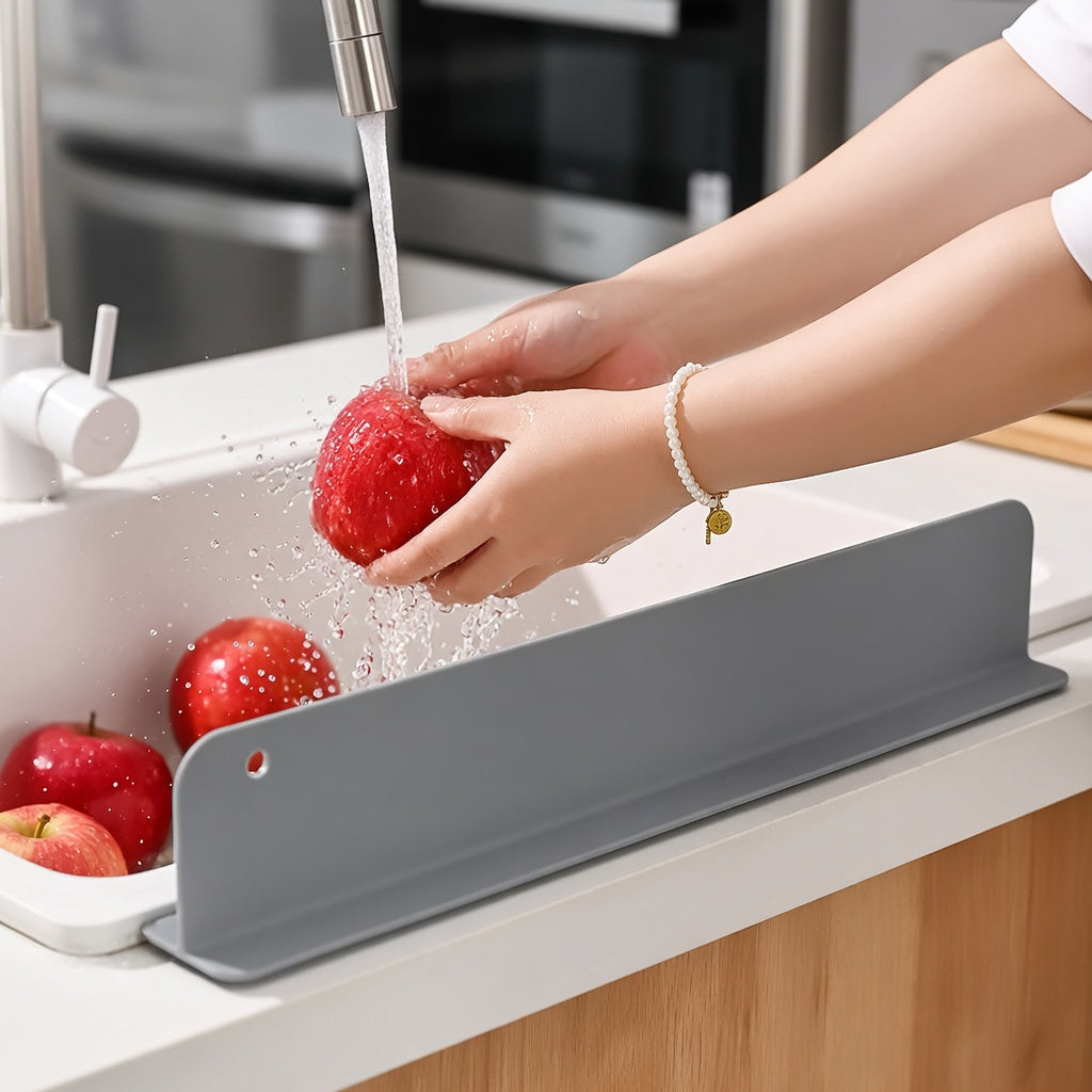 HydroBlock Silikon lavabo sıçrama koruyucusu